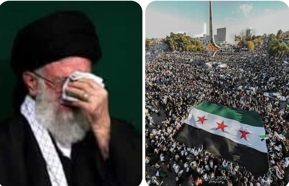 أنا عراقية
أقف بكل فخر واعتزاز
مع انتصار الثورة السورية العظيمة
 ضد الطاغية بشار وأسرته الدموية
هذا النظام المجرم
الذي أحرق سوريا
قتل شعبها
سفك دماء الأبرياء
لا مكان لعميل إيران بين الشعوب العربية.
انتصار سورية
 انتصار لكل مظلوم
سقوط بشار
 هو سقوط لمشروع طهران
من بغداد إلى دمشق