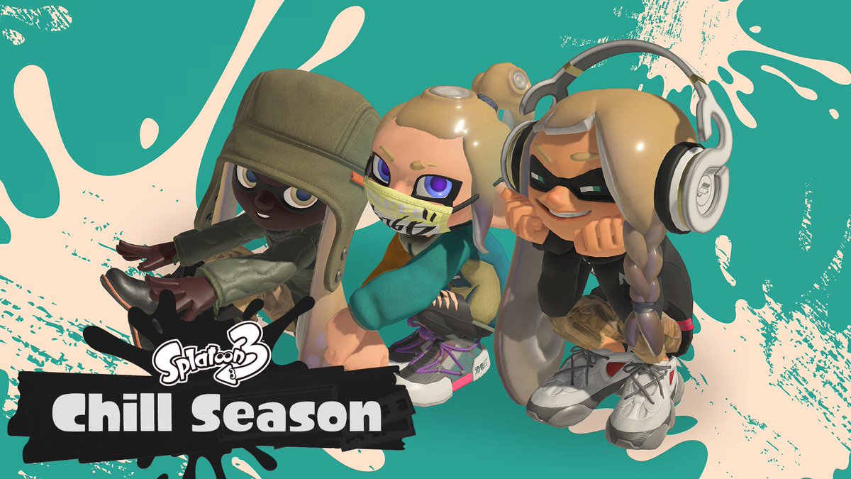 PINKYYARTS's tweet photo. Lowkey late with that but Haii redrew the chill season announcement pic with xblood :3
#coroika #xblood #splatoon https://t.co/W9t4Weufbg
