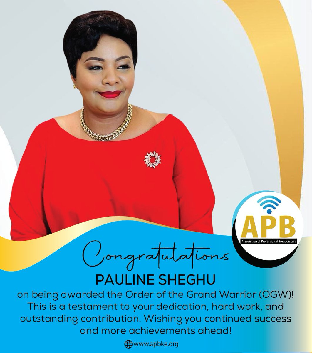 ASSOCIATION OF PROFESSIONAL BROADCASTERS-KE tweet media