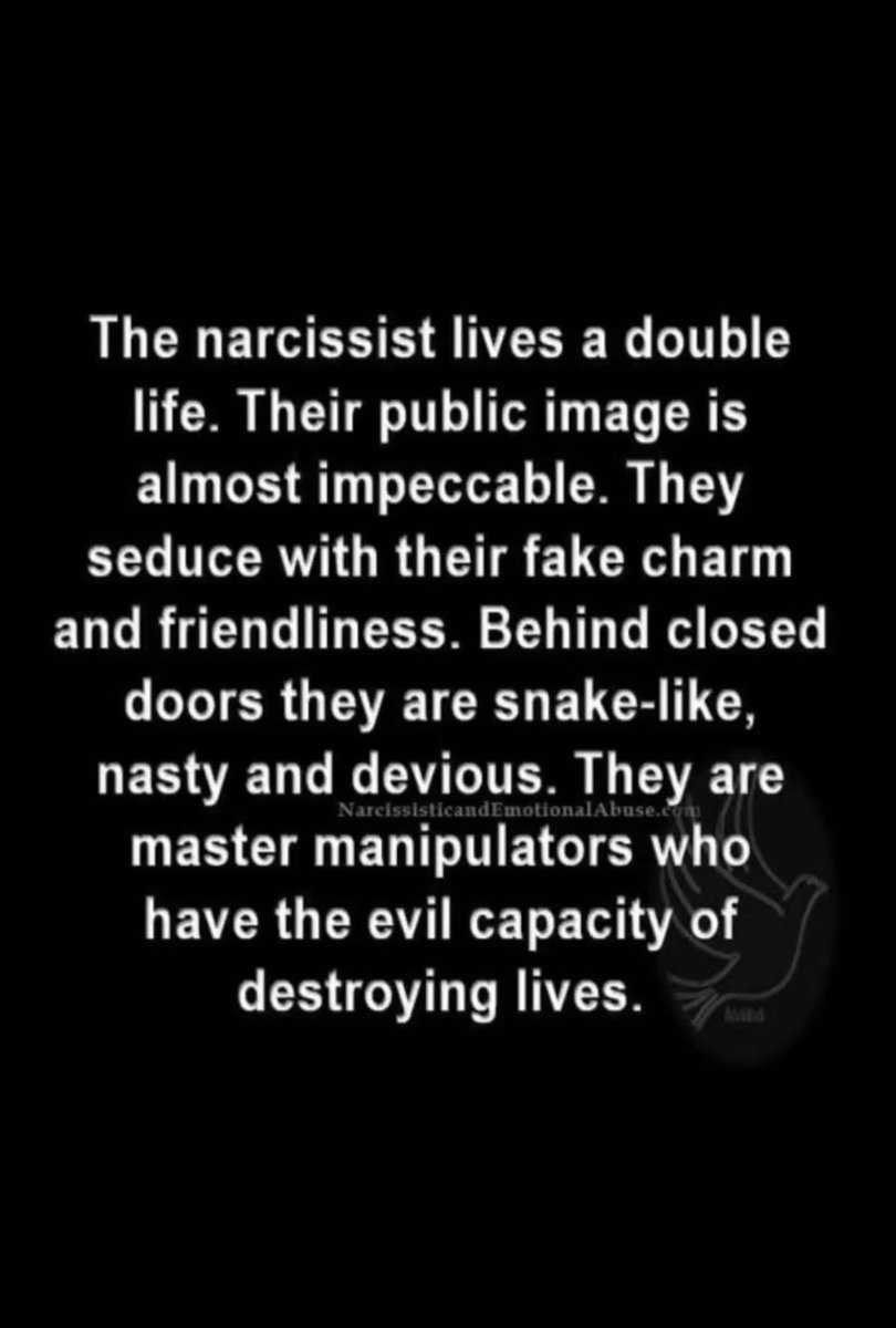 You really can't trust anyone in this space. You can never know if there is a monster behind their mask until it's too late.