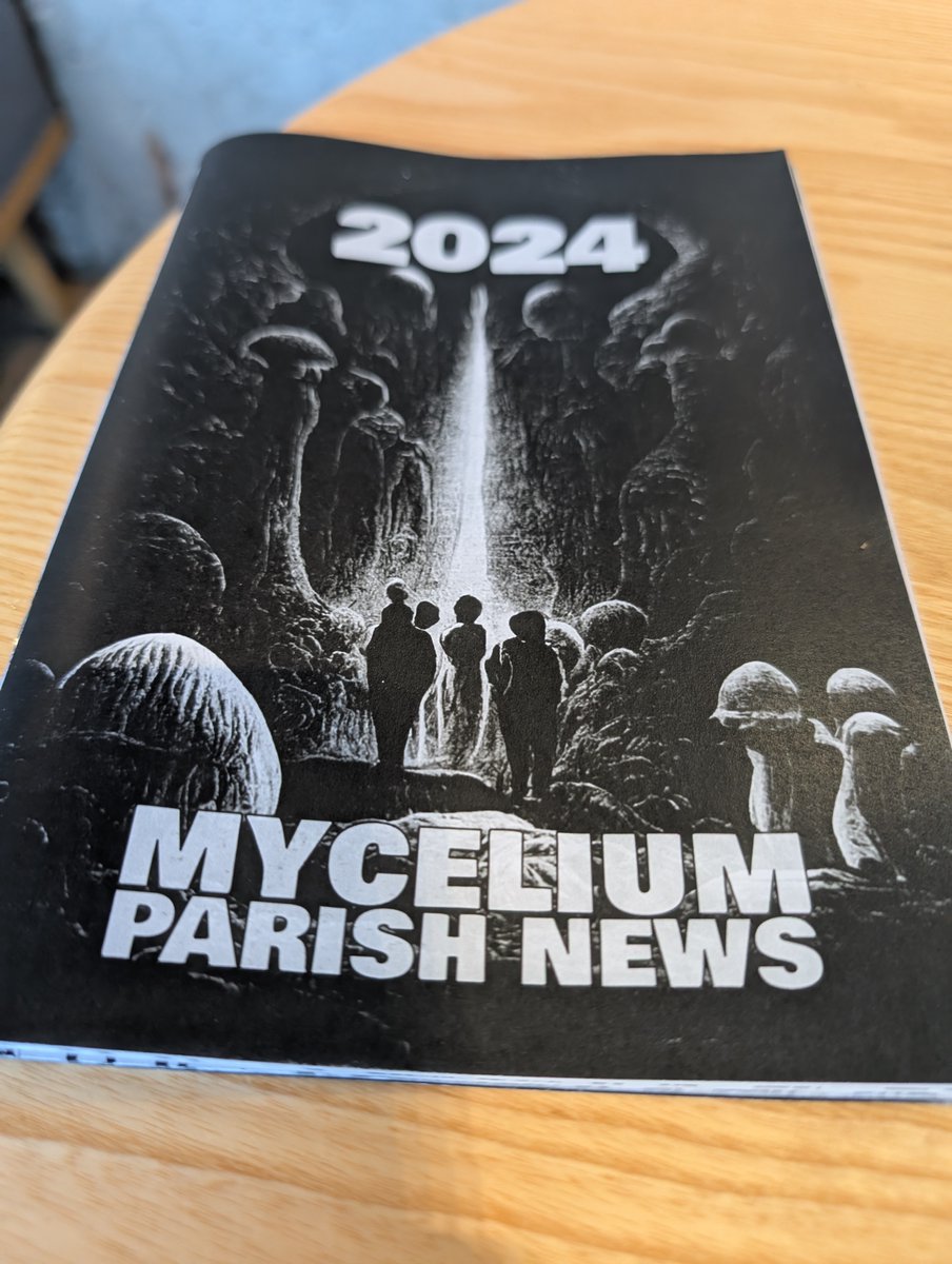 We now have the print copies of the Mycelium Parish News.