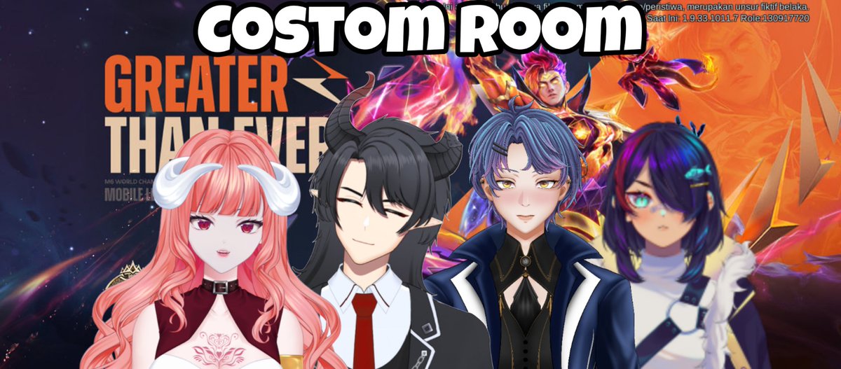 Kekuatan anime apakah bisa mengalahkan viewers? 
Pukul: 20:00 wib 
Waiting room: 
youtube.com/live/IYQfPTrJ3…