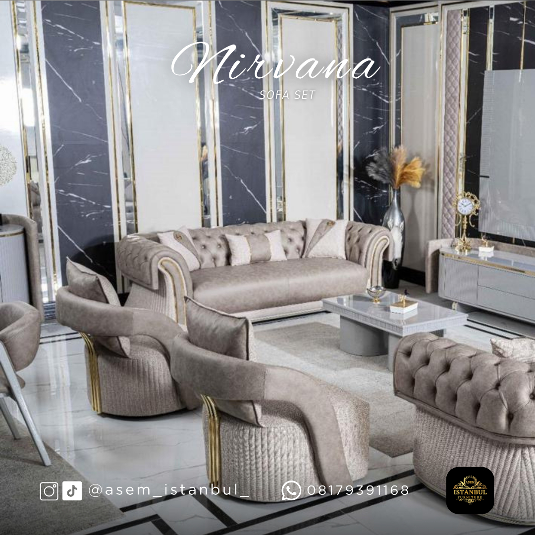 Asem_Istanbul_'s tweet photo. Turn your living room into a masterpiece with our Nirvana luxury sofa set.

Come find your perfect match today. https://t.co/3StROBSPq6