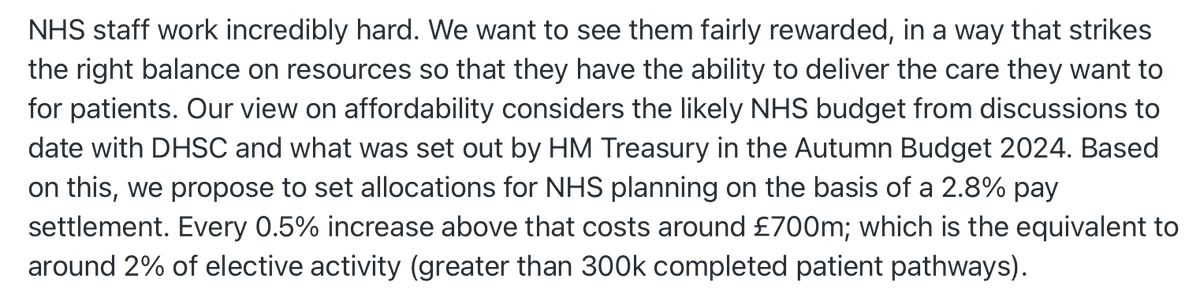 trentconsultant's tweet photo. NHS England don't get it, we have a national health service, it should not be funded by holding back already eroded staff pay. It must be funded by all 69 million via taxes not staff pay packets. This is ludicrous moral blackmail. https://t.co/Si0Kdyn7Tf