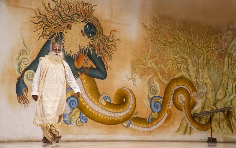 NaturallySudha's tweet photo. Defying all false narratives set by naysayers, Sadhguru has been doing his work of human transformation globally in ways much more than we see or hear about! 

He is arriving back at Bharat today after 7 months and I am joining all thousands of others in welcoming him with warmth and love 💖
#TN_Welcomes_Sadhguru
#WelcomeBackSadhguru 
@aravind
