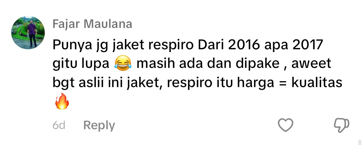 Respiro Indonesia tweet media