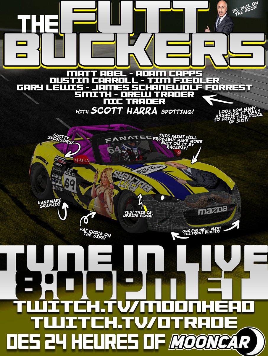 Come watch us fuck shit up, still have 14 hours. You can watch us on twitch on dtrade channel. <a href="/TeamTranscendnt/">Team Transcendent</a> <a href="/ARCDTrade/">DTrade</a> <a href="/DCCRacing92/">Dustin Craig Carroll</a> <a href="/reallarygewis/">gary lewis</a> <a href="/TheJet83/">James Schanewolf Jr.</a>