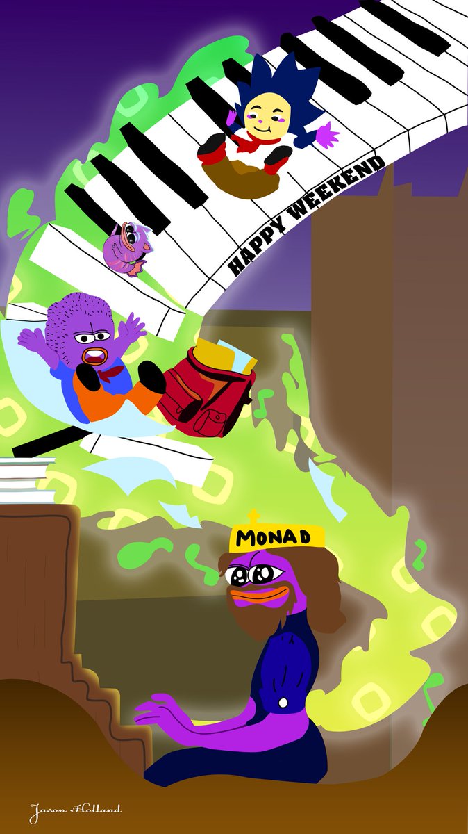 Gmonad 💜 

Happy weekend <a href="/monad_xyz/">Monad</a> <a href="/kingloui/"></a>