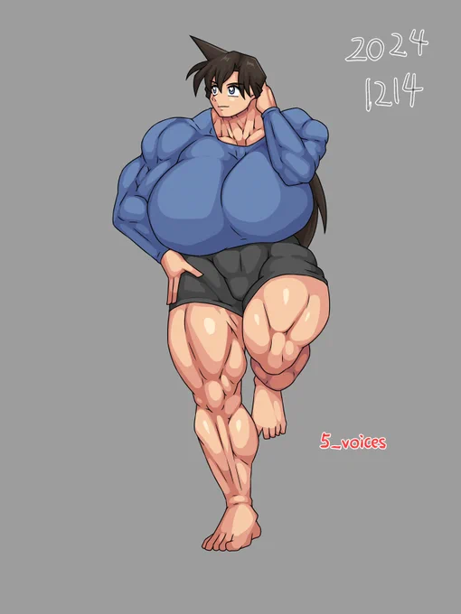ポートレボディビル模写。 