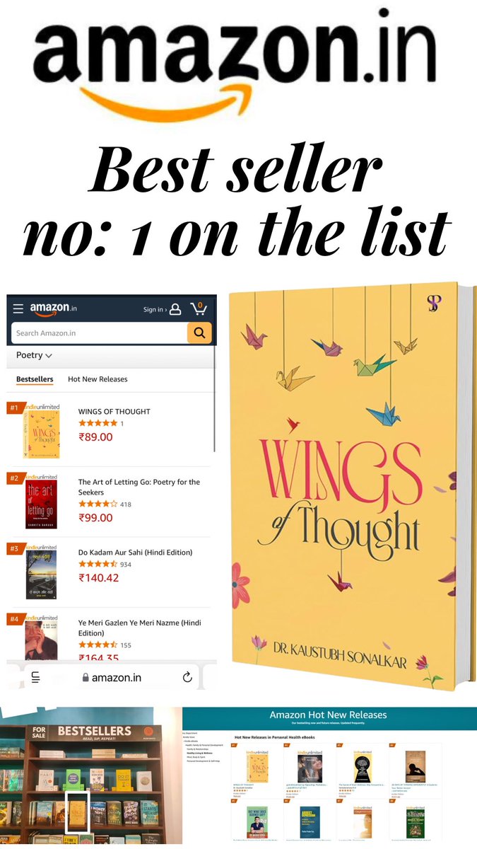 Wings of Thought is Best seller No: 1
<a href="/crossword_book/">Crossword Bookstores</a> <a href="/timesofindia/">The Times Of India</a> <a href="/lithub/">Literary Hub</a> <a href="/share_books/">Love Reading Books</a> <a href="/SrBachchan/">Amitabh Bachchan</a> <a href="/amitabhk87/">Amitabh Kant</a> <a href="/narendramodi/">Narendra Modi</a> <a href="/RishiSunak/">Rishi Sunak</a> <a href="/GitaGopinath/">Gita Gopinath</a> <a href="/hvgoenka/">Harsh Goenka</a> <a href="/anandmahindra/">anand mahindra</a> <a href="/prashantruia/">Prashant Ruia</a>