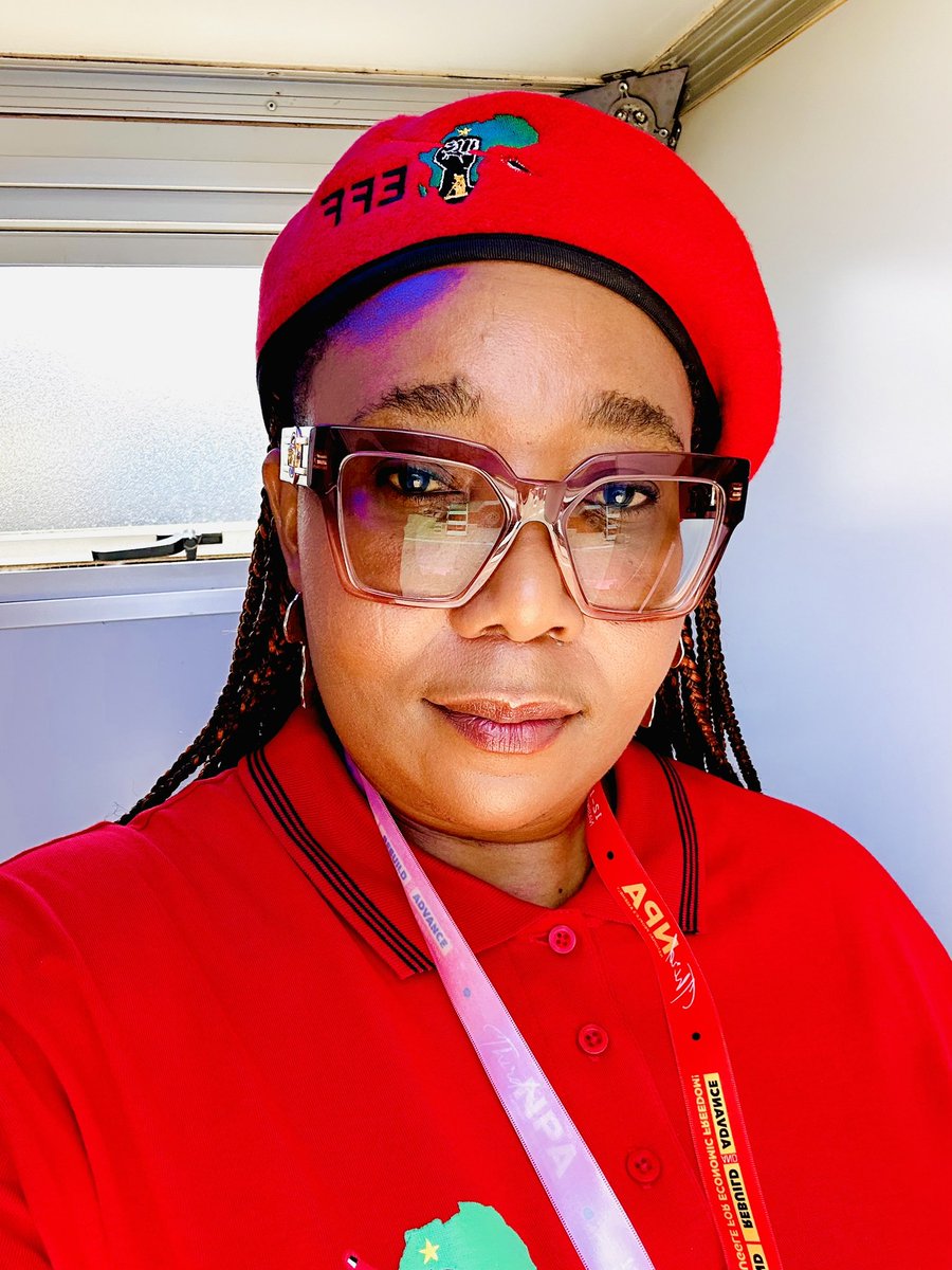 veronica_mente's tweet photo. Siyaqhuba. You led us perfectly well Mongameli @Julius_S_Malema. The ancestors will protect this giant movement @EFFSouthAfrica until we achieve the strategic mission. We are proudly reporting back to the delegates and handing over an intact and wiser organization. Touch lets go, its a generational mission that we have chosen out of our relative obscurity and we shall never betray the core belief. Happy NPA fighters. #EFFNPA2024 .