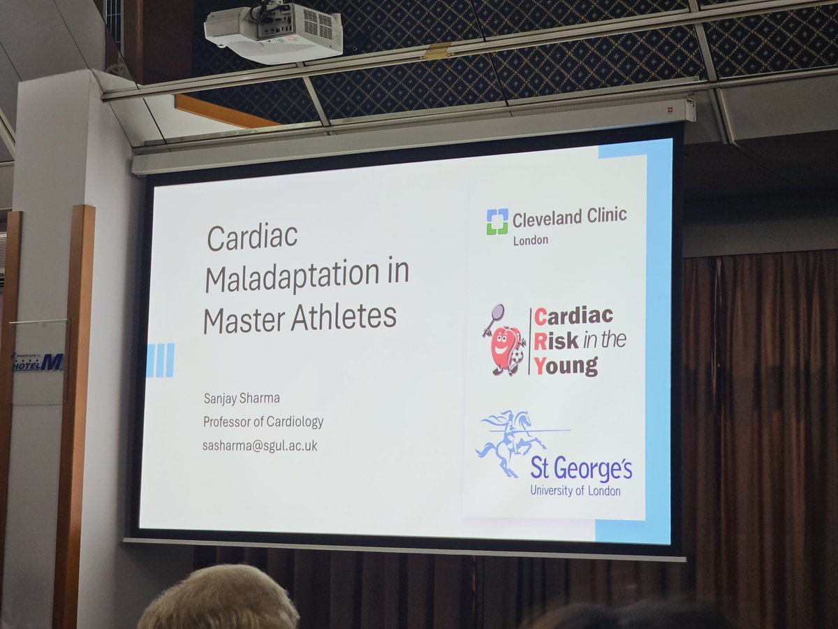 LKrzman's tweet photo. What a lecture!!👏👏prof @SSharmacardio You are more then welcome in Belgrade #ISS2024 @StGeorgesUni #sportscardiology @ivannascorpio #USKS 🫀🧠 https://t.co/ZyjyzgcOEl