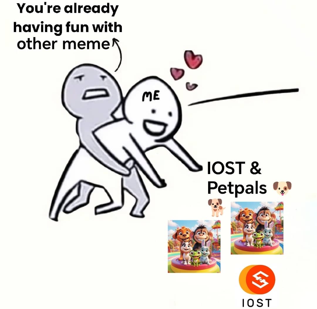 checkoli's tweet photo. @IOST_Official @petpals_fun Always fun when it's with #IOST and #Petpals https://t.co/R0d07GpWvd
