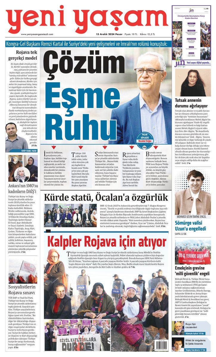 'Çözüm Eşme Ruhu' manşetiyle yarın bayilerdeyiz