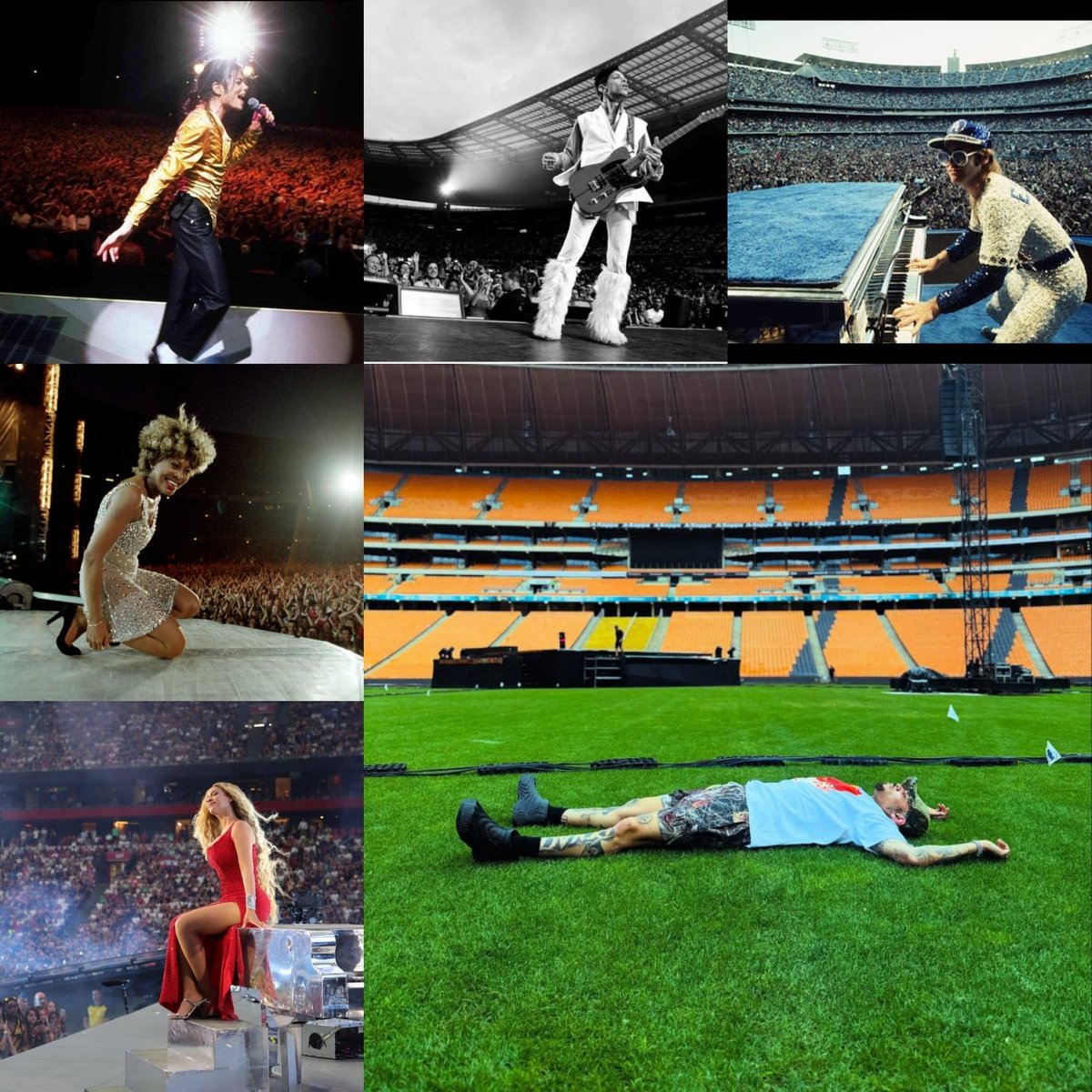 The most accomplished artists who have touched this planet have hosted stadium shows, and some of those names include

Elton John
Prince 
Tina Turner 
Beyonce 
And of course Michael Jackson 

Today, Chris Brown will join that class as he performs for a 94,000+ capacity stadium.