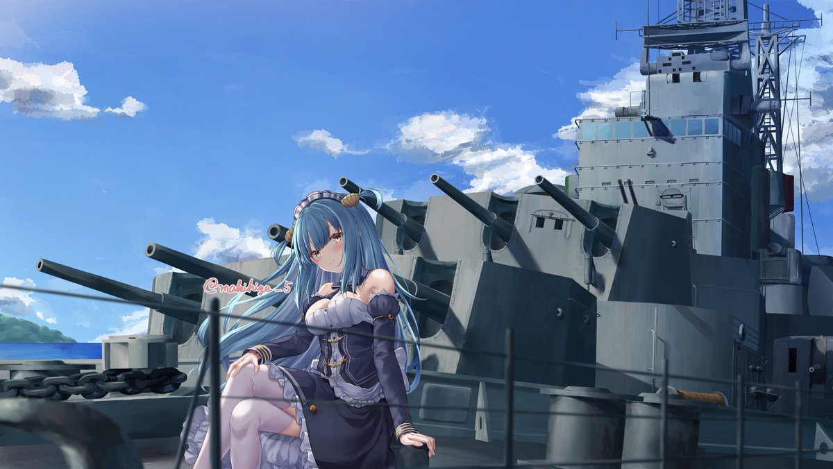makihige_5's tweet image. #アズールレーン
#AzurLane 
原初と共に海を往く
