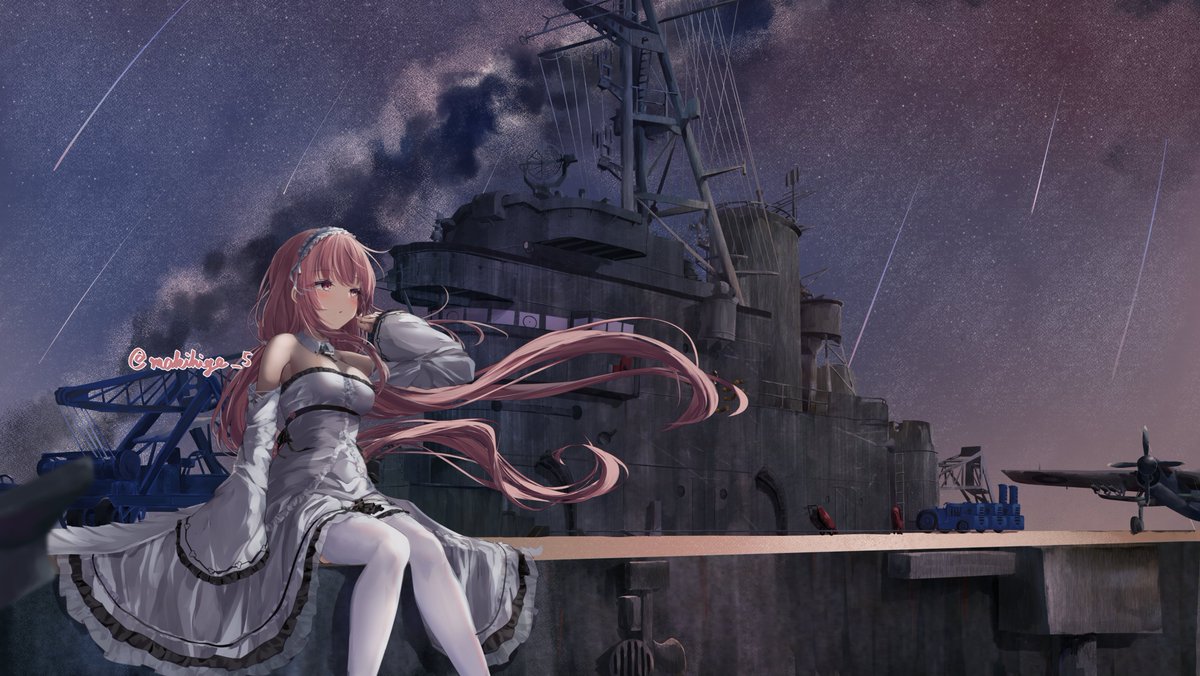 makihige_5's tweet image. #アズールレーン
#AzurLane 
原初と共に海を往く