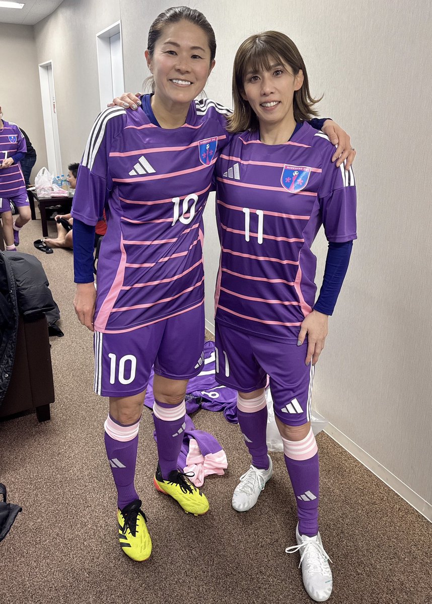 澤さんの一声から 急遽、憧れの✨なでしこ✨入り💜 中村憲剛 引退試合