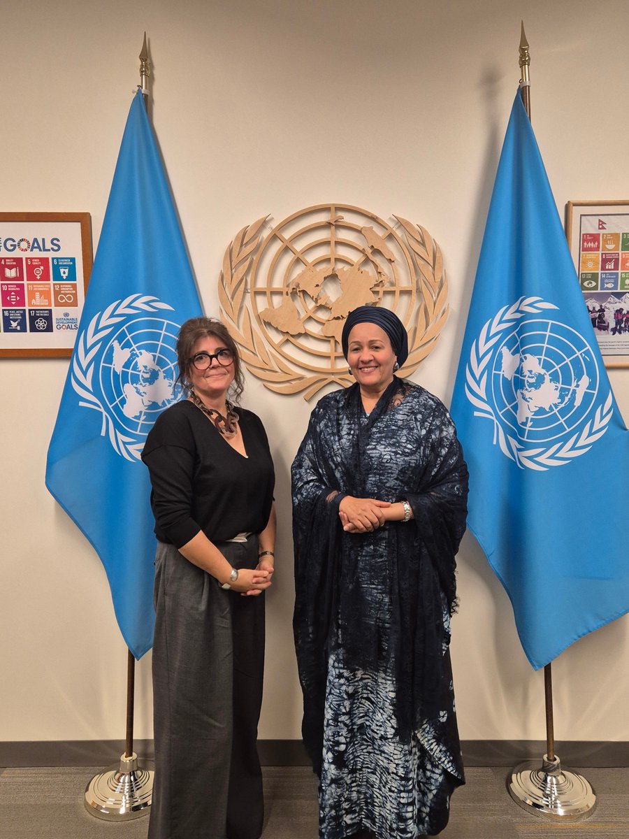 Magda_Sepul's tweet image. Grateful to meet with the Deputy Secretary-General to discuss the ongoing support for @UNRISD  and explore our organization's potential as we celebrate 61 years of impactful social development work. #UNRISD #SocialDevelopment #UN
