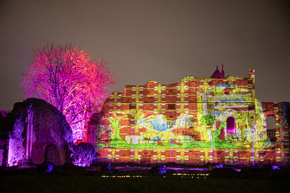 kmfmnews's tweet photo. PICS: A light and sound trail is now underway in the grounds of an historic abbey in Canterbury.

Fantastic Tales and where to Find Them is created by Luxmuralis, in collaboration with Canterbury Festival and St Augustine’s Abbey 2024 #kmfmnews https://t.co/KFaCaGKbB9