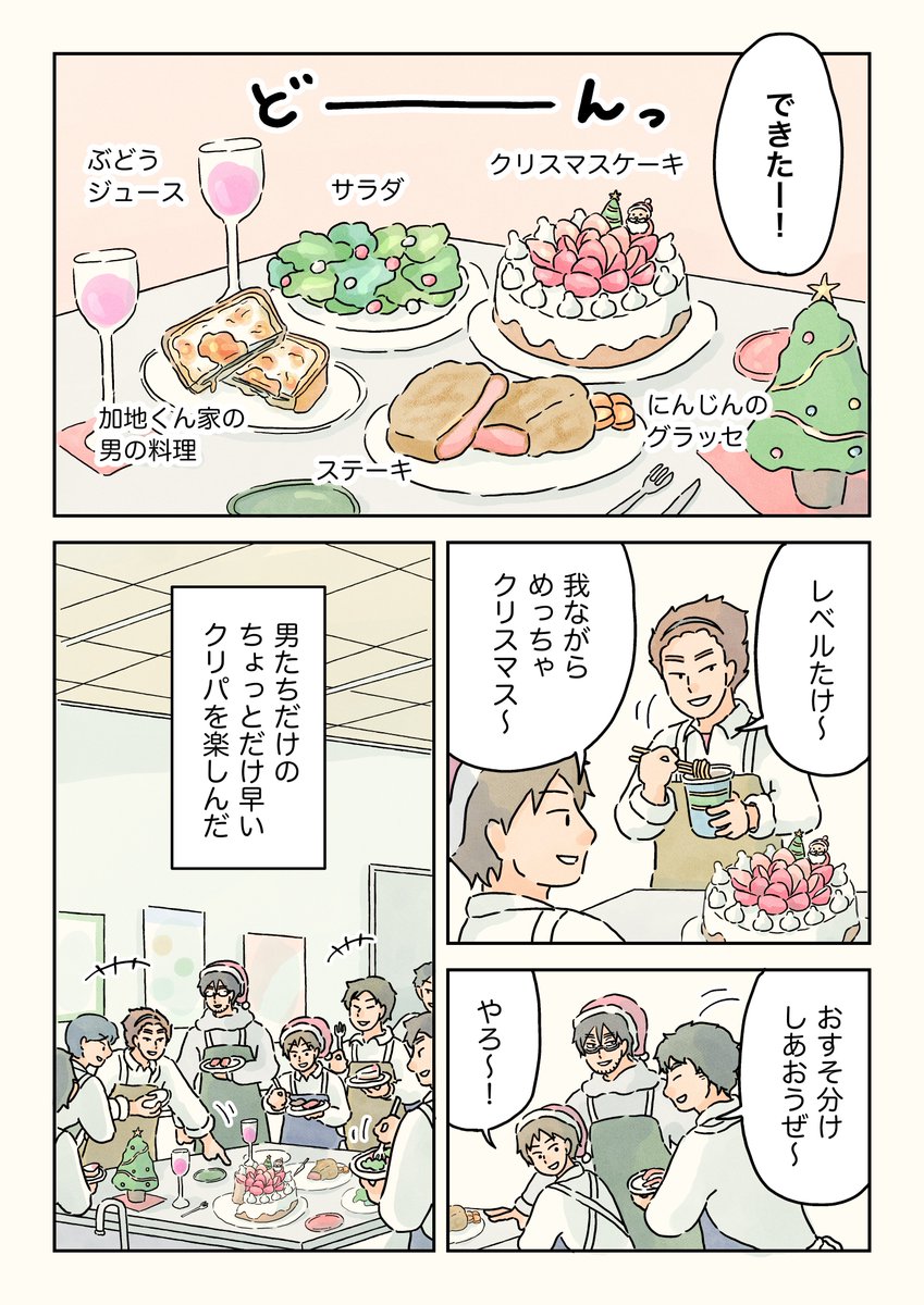 (3/3)
加地くん家の男の料理のレシピ。 
