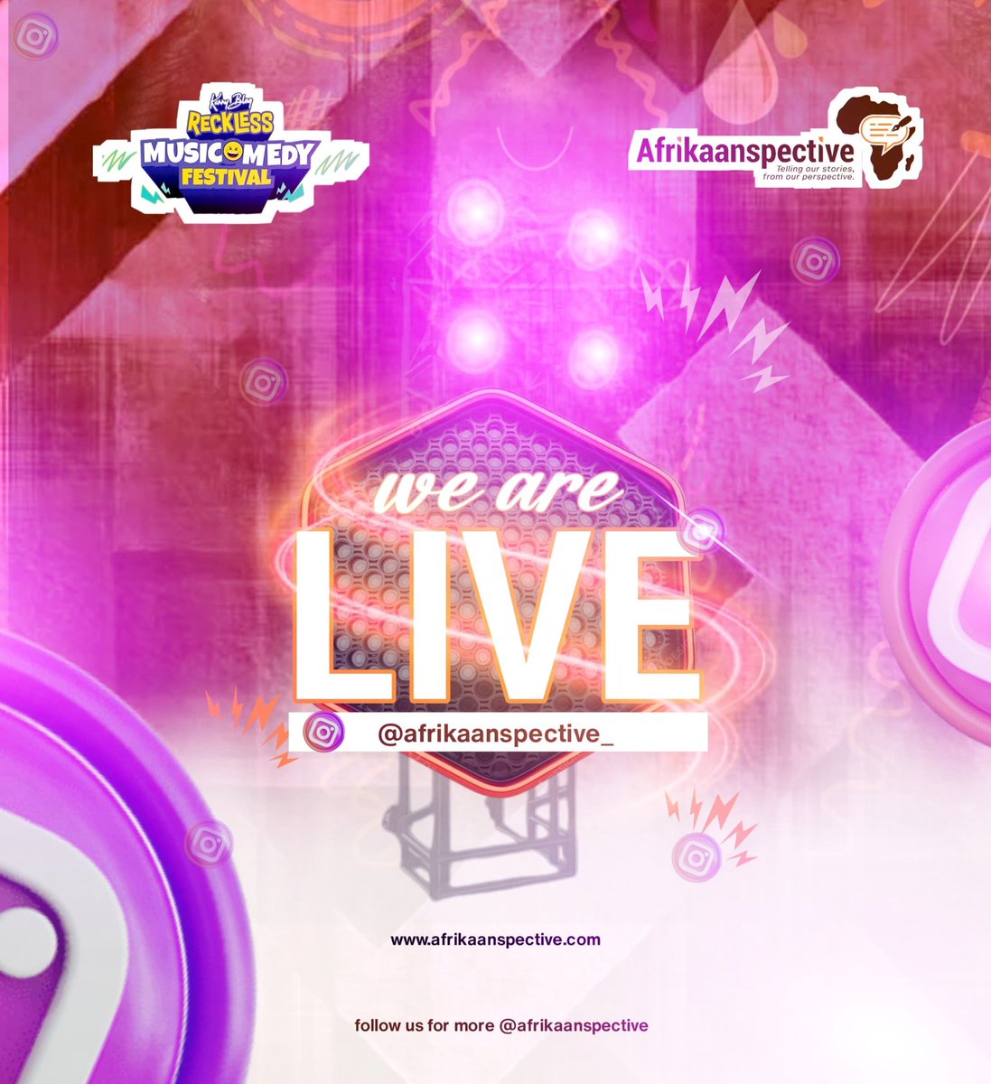 afrikaanspectiv's tweet photo. We are live at the Reckless Musicomedy festival and it's gonna be a blast !!
Come one, Come all
Let's dance and laugh off Nigeria's wahala 🥹😊
Follow us as we bring you more updates from the venue
Let's goo 🚀🚀
#Ourperspective #IAmReckless https://t.co/pHrzseP9DU