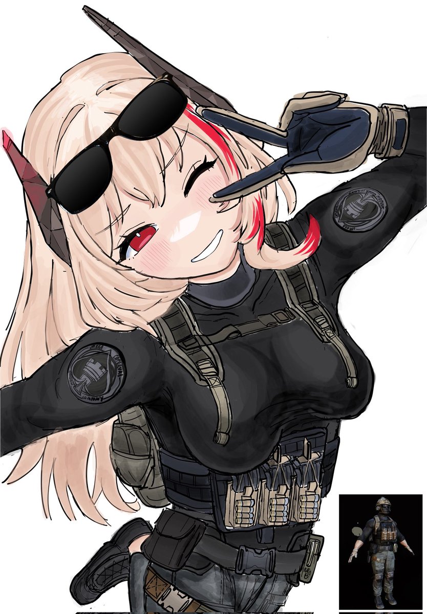 Puffy026's tweet photo. [GFL] M4 SOPMOD II Barrage! 
#少女前线 #소녀전선 #ドルフロ https://t.co/EUaJfC213z