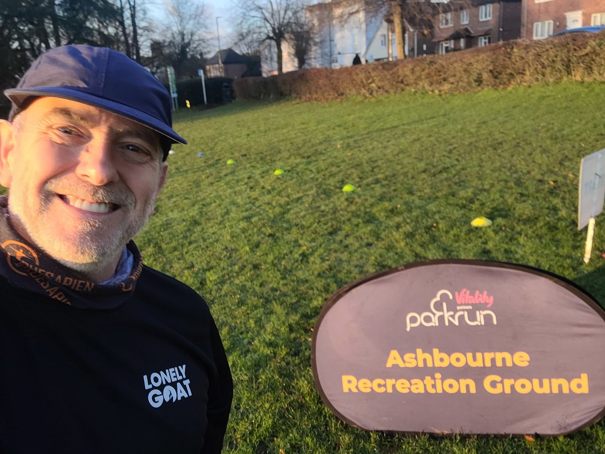 Back to touring again at the super friendly <a href="/Ashbrne_parkrun/">Ashbourne Recreation Ground parkrun</a> this morning.  A brisk 3 laps all on grass with a small path section and only a small hill.  Luckily it wasn't too muddy at all today. Thanks to all the magnificent volunteers today <a href="/UKRunChat/">UKRunChat</a> #Parkrun #mentalhealth