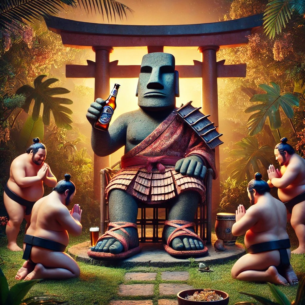 BoozeGods's tweet photo. Booze Gods welcoming all Japanese worshipers this fine weekend 🗿 https://t.co/Bwn4Zh4PEU