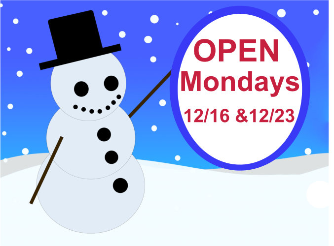KrystyDesigns's tweet photo. We are OPEN Monday 12/16 and 12/23. Come in and join us as we celebrate a gift for you with our 12 Days of Deals through December 24th. https://t.co/QcLJlROOoc