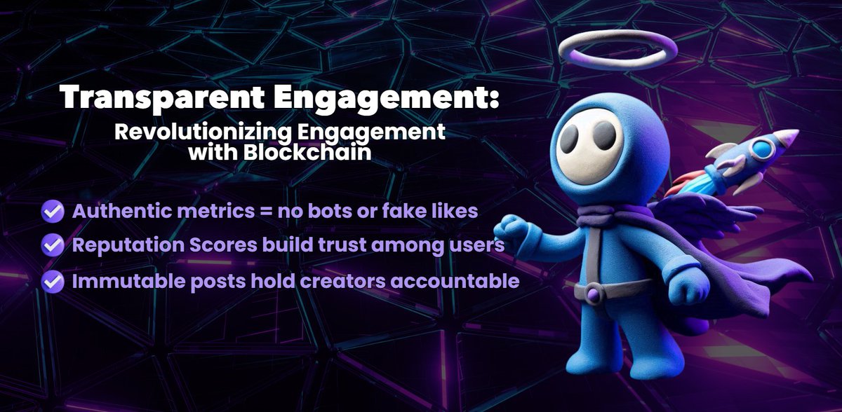 4️⃣ Transparent Engagement 

SOLspace rewrites the rules of engagement:

✔ Real likes, comments, and shares = verified humans

⭐ Reputation scores reward constructive users

⚖ Creators are accountable for every post’s impact

#DeFi #SOLANA $SOL $SOUL #BURNURMEMES #100x #Altcoin