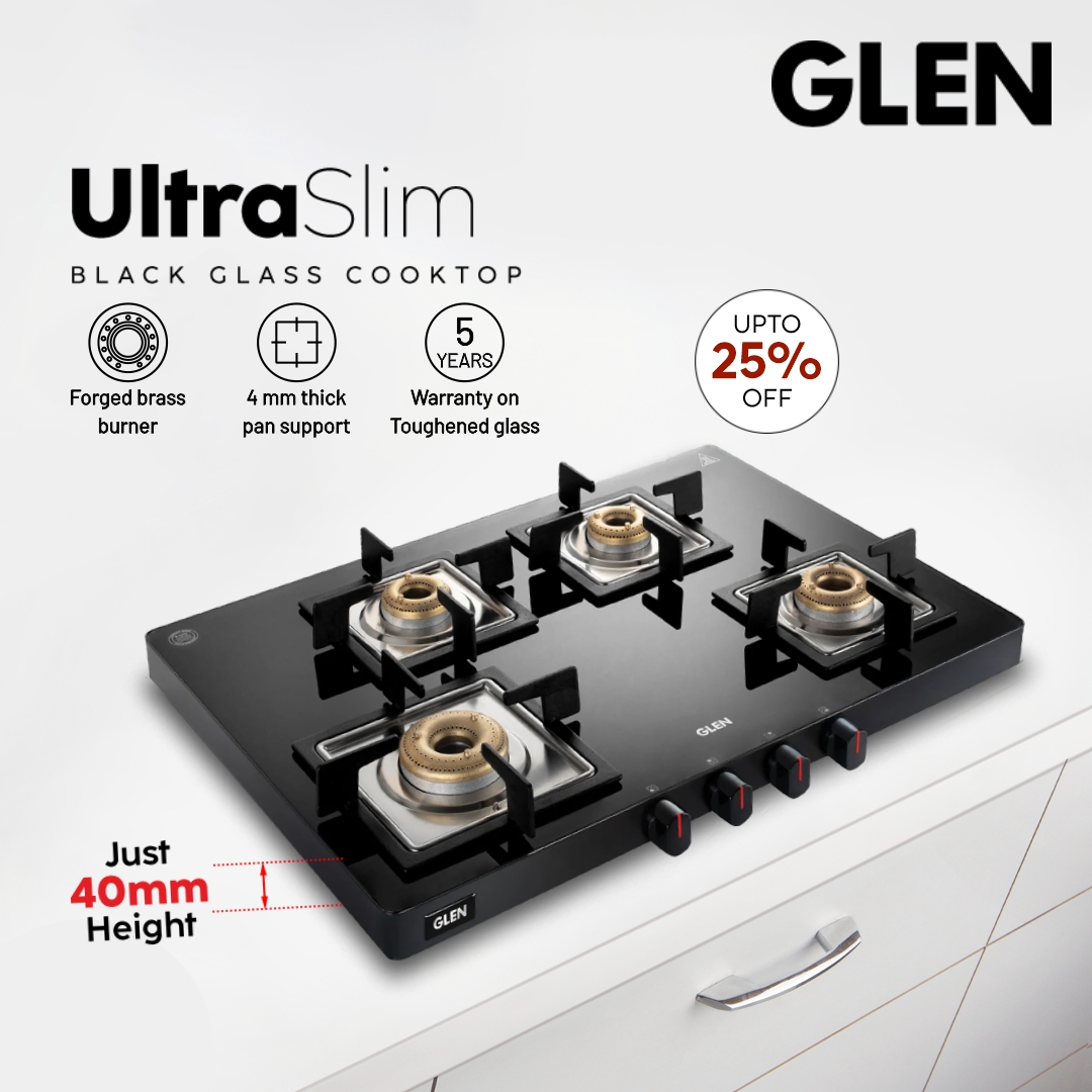 Glen__India's tweet image. Transform your kitchen with the Ultra Slim Cooktop, featuring a sleek 40mm height for modern elegance and efficient cooking. Stylish, compact, and powerful

Shop Now: shorturl.at/CrqFB

#UltraSlimCooktop #CompactDesign #SleekAndStylish #ModernKitchen