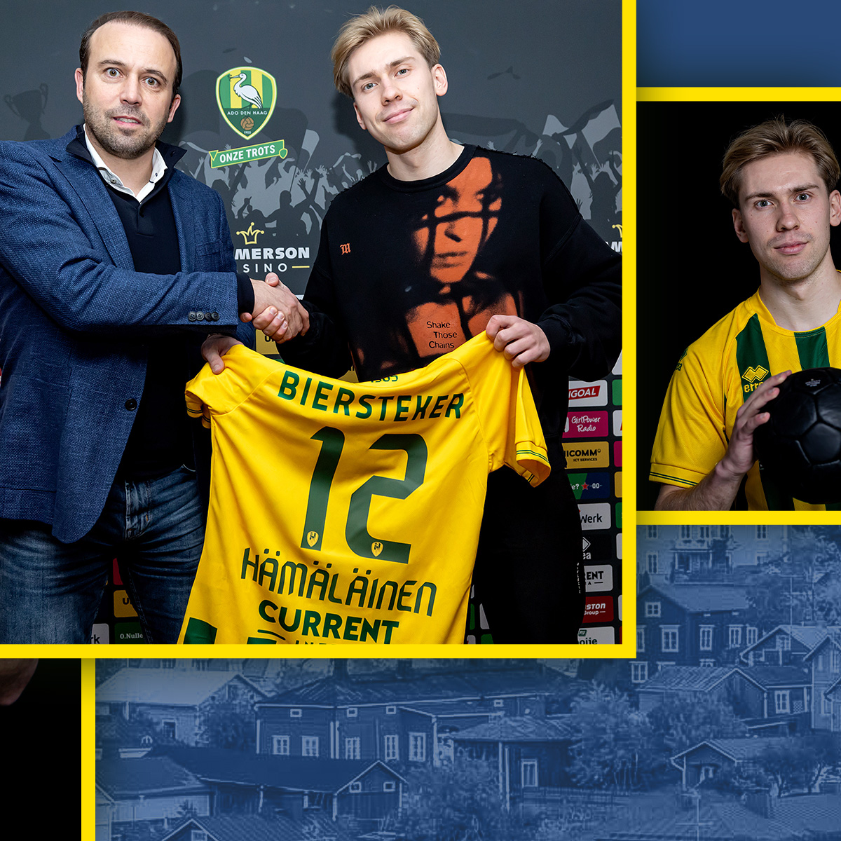ADODenHaag's tweet photo. 𝐈𝐭'𝐬 𝐅𝐈𝐍-𝐚𝐥!✍️

🇫🇮  Taneli Hämäläinen is officieel geel-groen!

Lees meer 👇