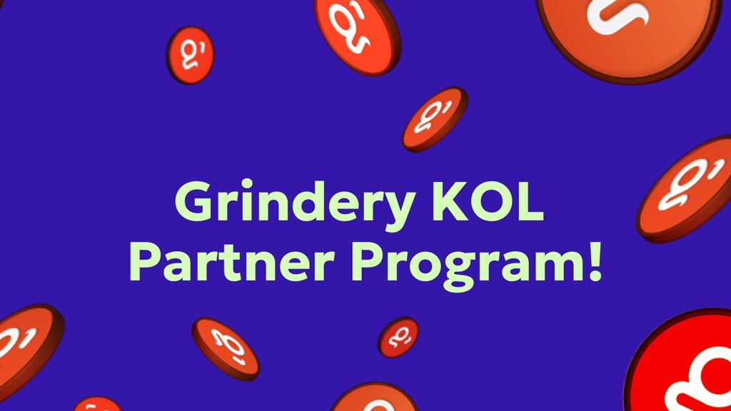 Introducing Grindery KOL Partner Program! 🚀

Are you a KOL or Influencer with a buzzing community? Join us for a chance to get exclusive benefits &amp; grow with the Grindery Community 🌟

📋 Apply now: forms.gle/6NPar6ZNQauacp…