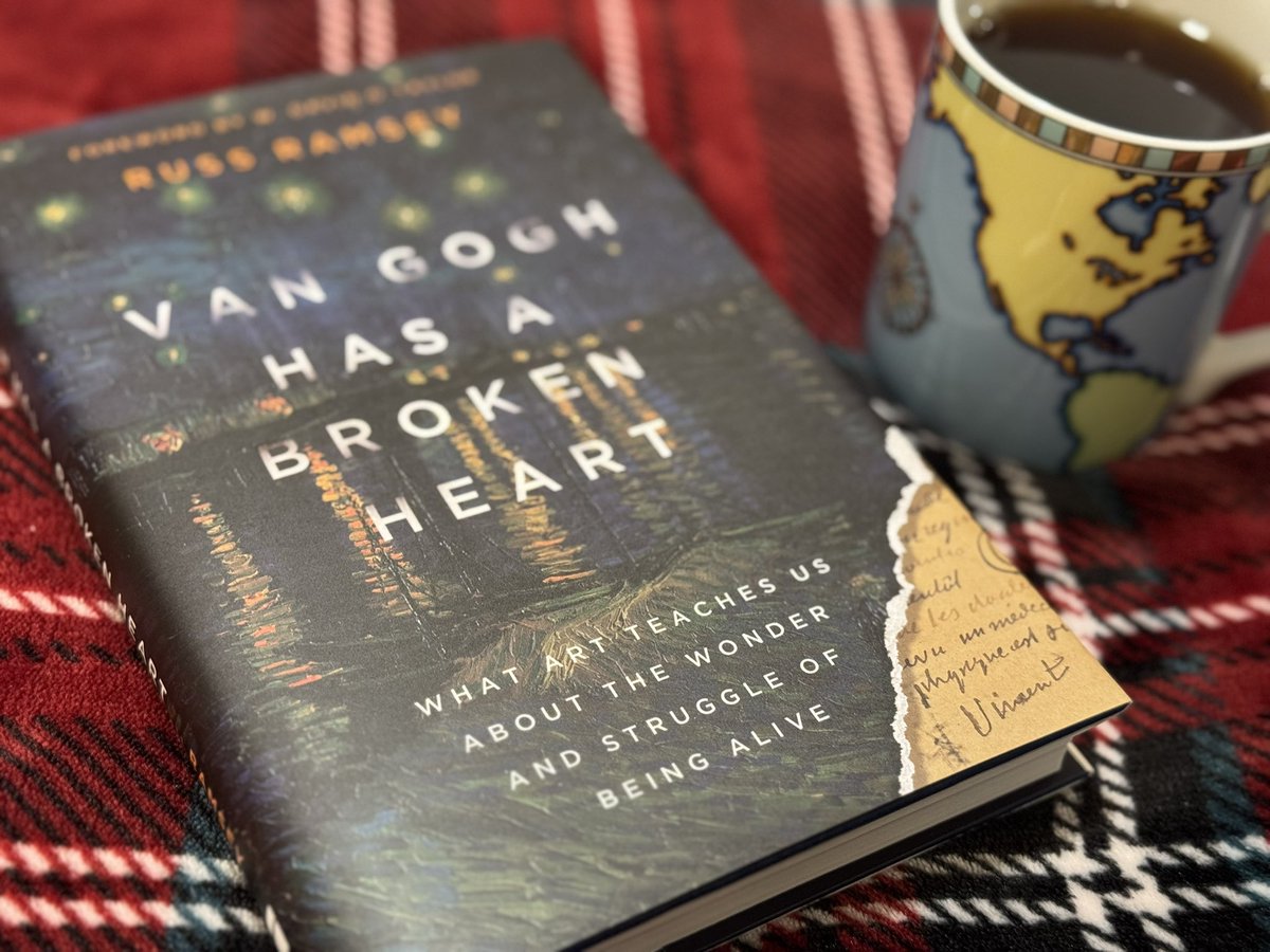 Erik Rostad (Books of Titans) (@booksoftitans) on Twitter photo Finished The Art of Teaching last night and started in on book 39 this morning - Van Gogh has a Broken Heart by <a href="/russramsey/">Russ Ramsey 🫀</a>. Russ is a master storyteller. I’ve read every one of his books and love how he teaches through intense interest and delight in the details of a life. In Finished The Art of Teaching last night and started in on book 39 this morning - Van Gogh has a Broken Heart by <a href="/russramsey/">Russ Ramsey 🫀</a>. Russ is a master storyteller. I’ve read every one of his books and love how he teaches through intense interest and delight in the details of a life. In