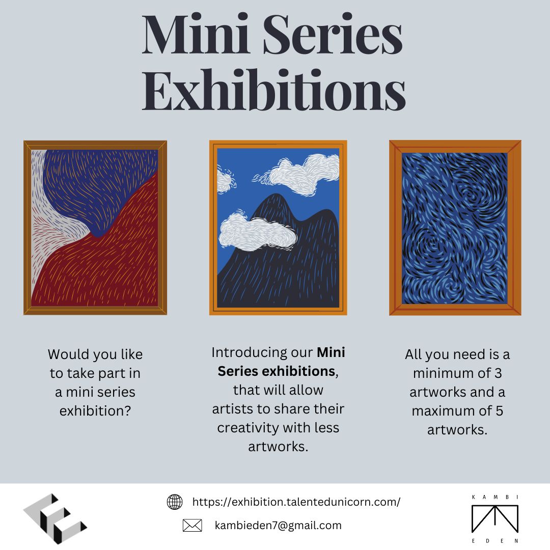 EdenKambi's tweet photo. Apply here: https://t.co/uT2nAktFox 

Deadline: 31st December 2024 

All the best! 

#Exhibition #KambiEden #CreativeCommunity #Show #OnlineExhibition #MiniSeriesExhibition #Art #Artist #VisualArt #ArtistOpenCall #CallForArtists #ArtOpportunities #AfricanArtist #Tanzania #Africa https://t.co/qIX5tbCID5