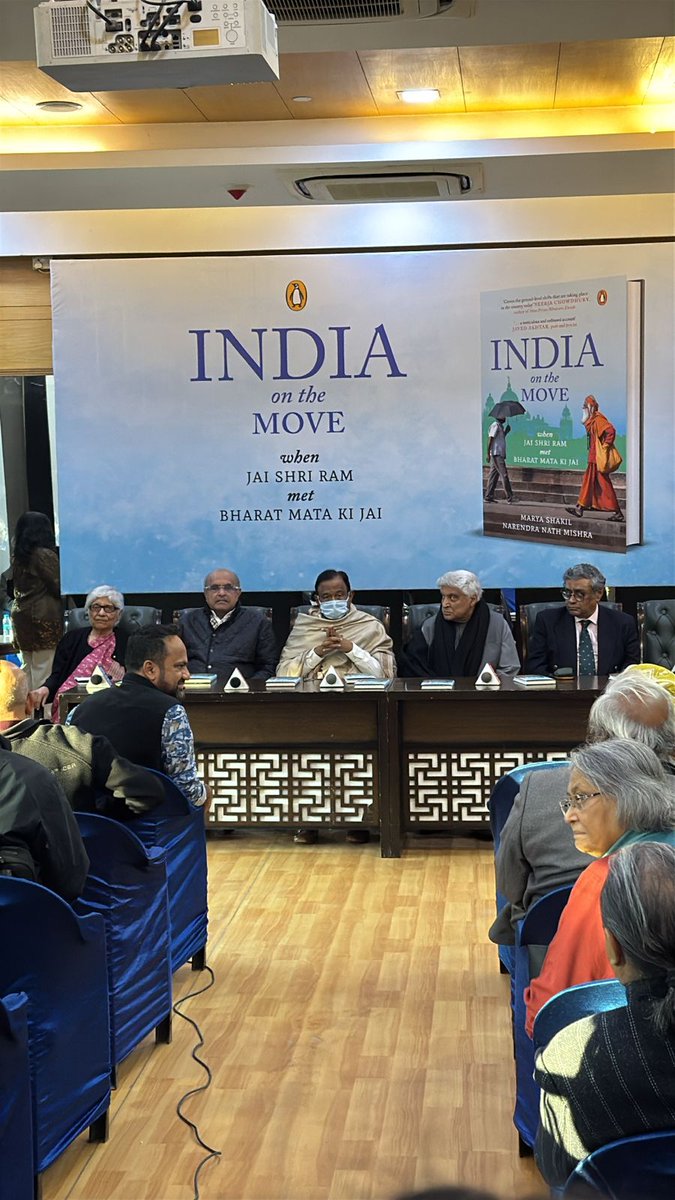 SportsWithFun's tweet photo. Bharat Mata Ki Jai” meets “Jai Shri Ram.” The story of a nation in flux by @MaryaShakil &amp; @NarendraNath. #IndiaOnTheMove https://t.co/UMCvcIleo0