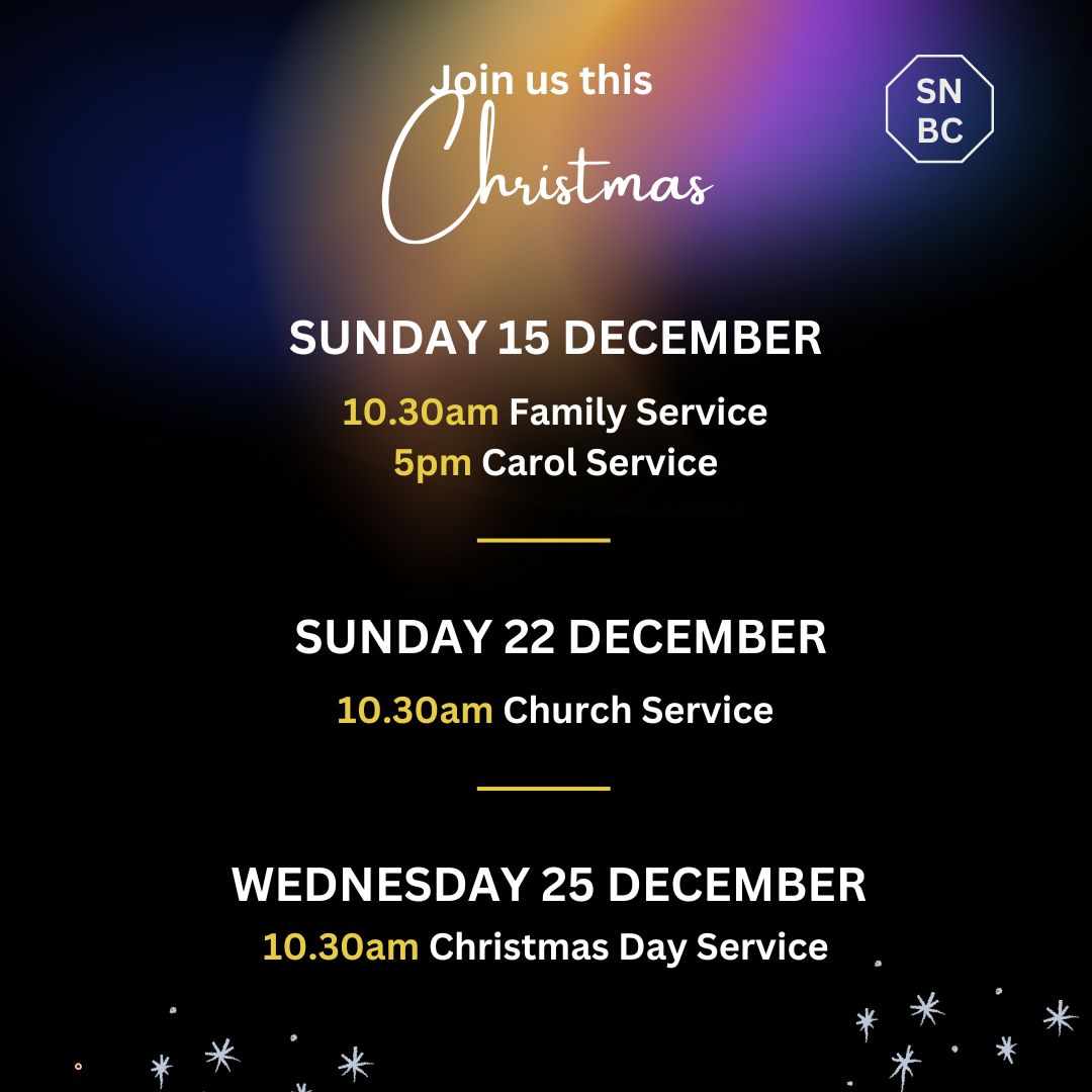 Invite family and friends along as we come together to celebrate the joy, peace, and hope of Christmas.

For our carol service tomorrow, we're seeking donations for our food bank, so please provide what you're able to. We can’t wait to welcome you! 

#SouthNorwood #Christmas