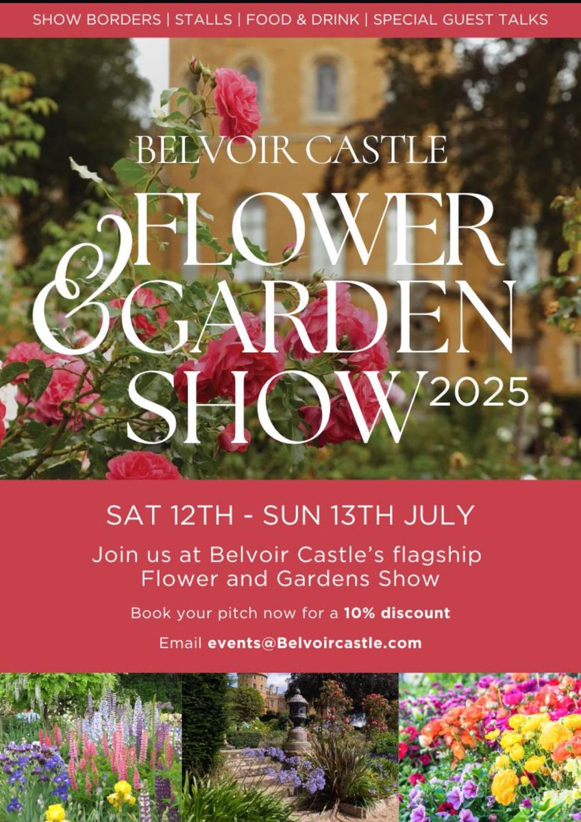 Contact us at events@belvoircastle.com for details on exhibiting or go to belvoircastle.com for ticket information