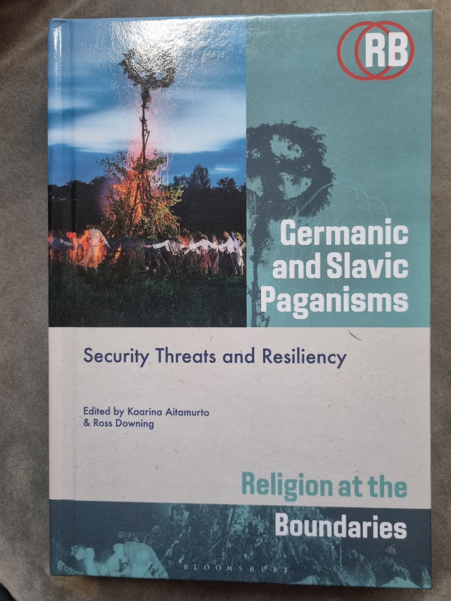 VictoriaAHudson's tweet photo. Woo great to see my chapter on how neo-Paganism is used to justify and motivate within the far-right Rusich battalion,  in print! https://t.co/tzUoKqfxqt