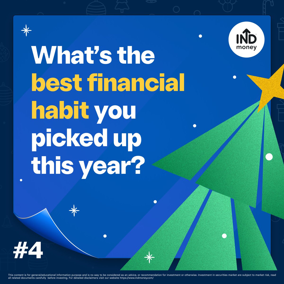 INDmoneyApp's tweet photo. Small habits, big wins. 💸
What’s the one financial habit from 2024 you’re carrying into 2025?
Budgeting, payday routines, or something else?
Let’s hear it! 👇
#paydayroutine #budgeting #moneyhabits #financialhabits #personalfinance #moneymatters #INDmoney https://t.co/HI7IltdO9F