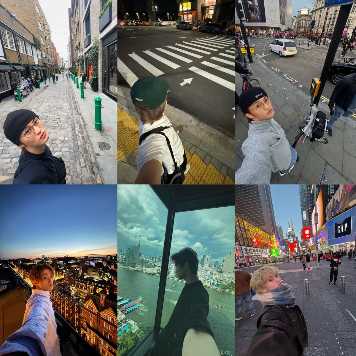 my dude is taking me to see the world