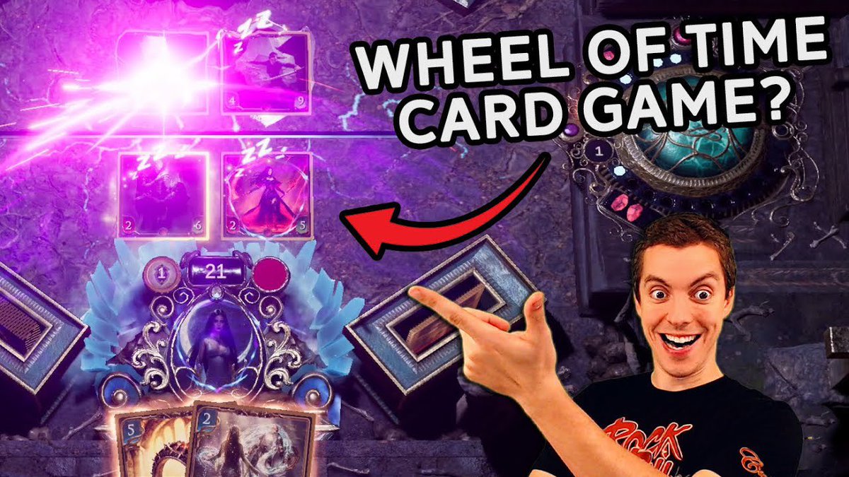 Wheel of Time meets card strategy!

Huge thanks to <a href="/JimDavisMTG/">Jim Davis</a> for exploring Cards of Eternity: The Wheel of Time! 🧙‍♂️🔥

Discover how this digital TCG brings Randland to life! Watch here: youtu.be/W0epMEq75lI

Start playing today on Steam:
🔗 store.steampowered.com/app/2940620