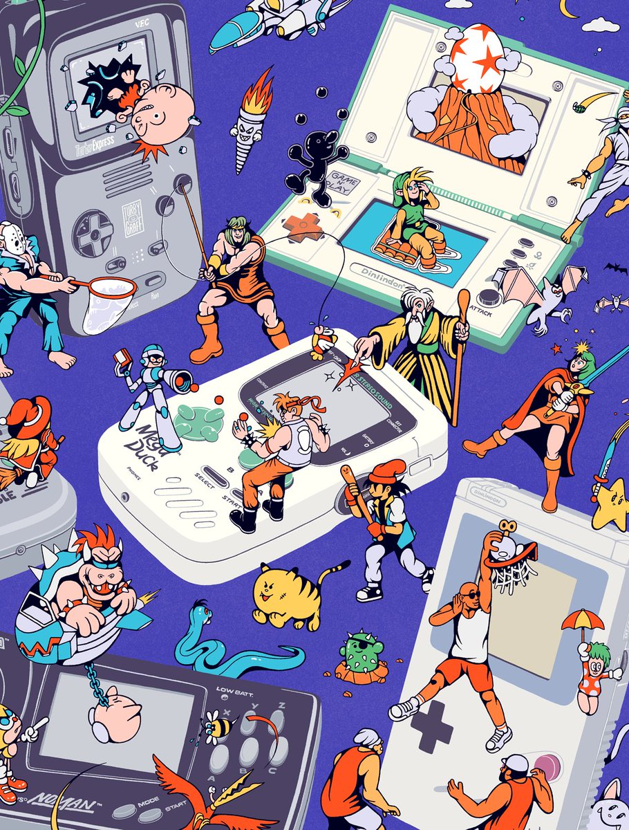 400facts's tweet photo. lesser known handheld consoles appreciation station https://t.co/RdMZXVydJV