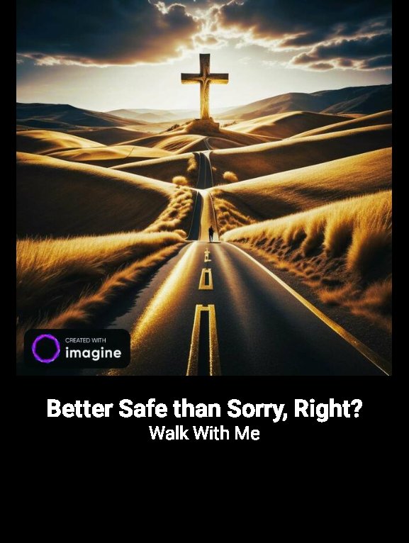 StraitMinistry's tweet image. Thank you for liking and re-tweetS!
Check out this podcast! Better Safe than Sorry, Right? on Walk With Me … iheart.com/podcast/269-wa…