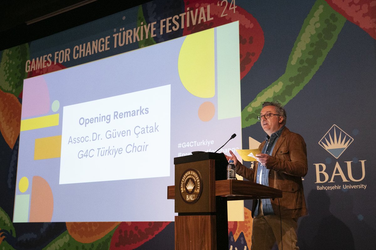 G4C_Turkiye's tweet image. Exciting news! The first G4C Türkiye Festival, organized by @Bahcesehir  &amp;amp; @bugGameLab was a huge success! 🌍 Over 550 attendees explored the power of games for social change. Thanks to all who joined us! 🙌 Planning for 2025 is underway—stay tuned! 
@G4C @BAU_HUB @guvencat