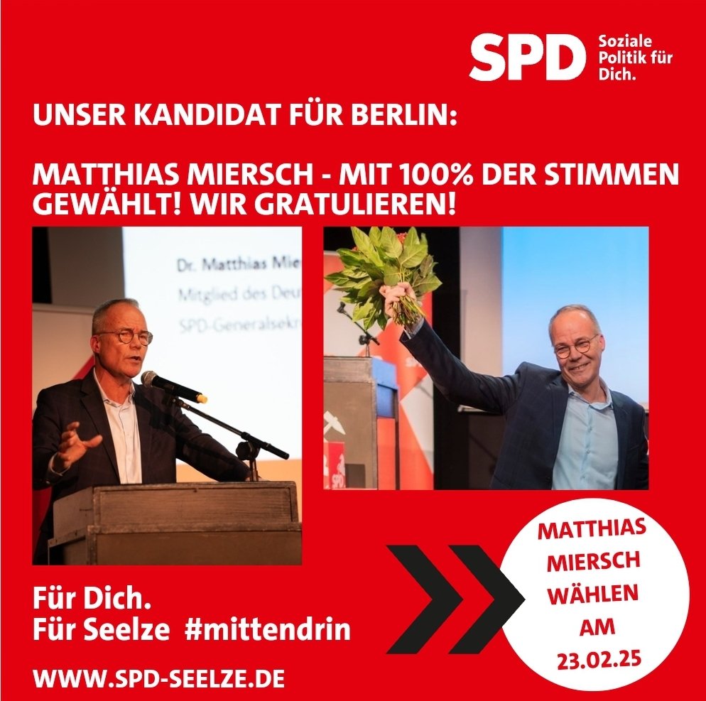 Wahlkreiskonferenz in Barsinghausen, Zechensaal