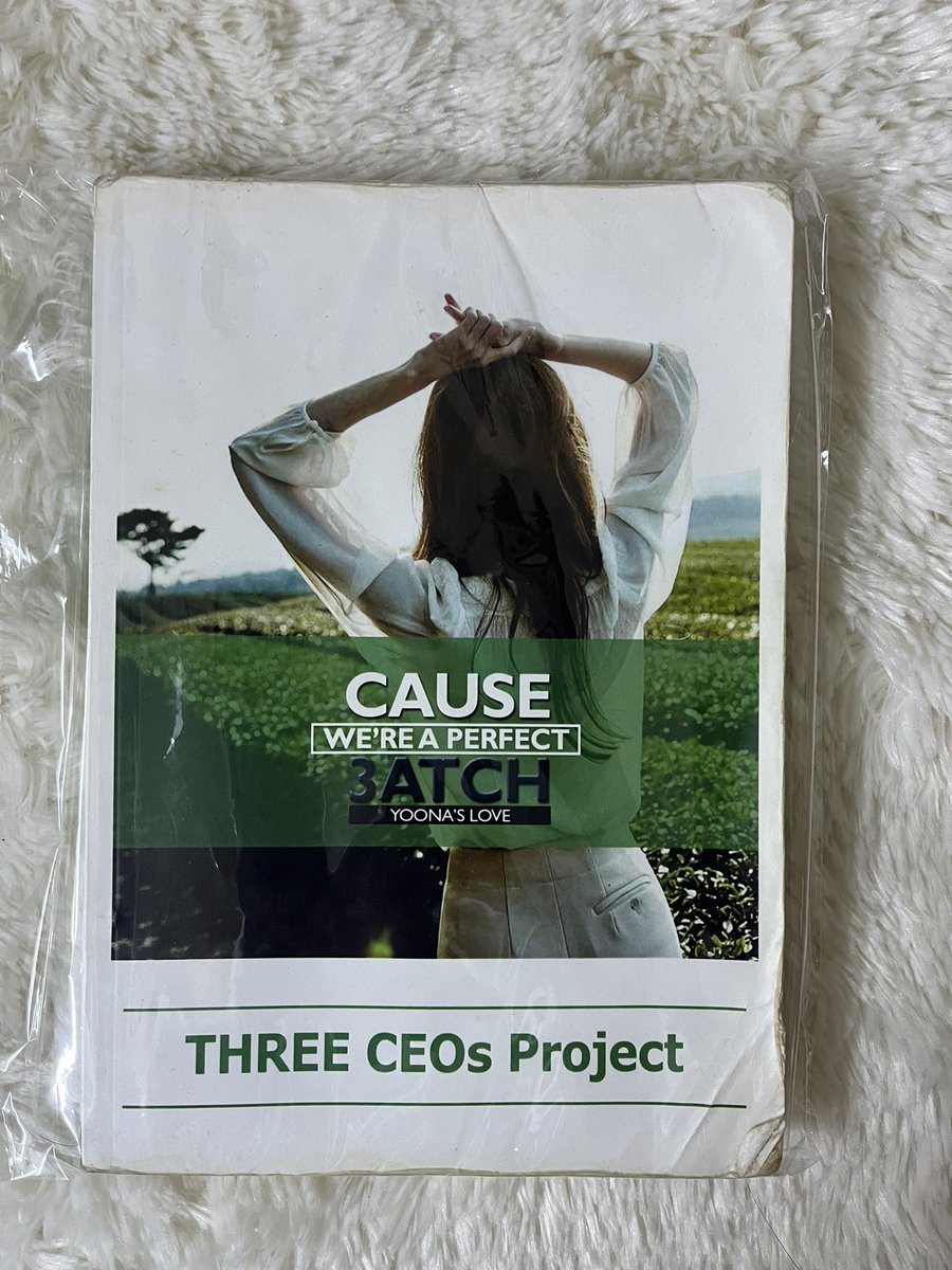 JaoBenShop's tweet photo. Three CEOs Project ( Cause we’re a perfect )
- ราคาปก 200บาท รวมส่ง
สอบถามได้นจร้า ขอดูสภาพได้นะคะ😊💕
#yoonseo #ยุนซอ  #threeceosproject #นิยายยูริ #นิยายยูริมือสอง #ของสะสม #หนังสือมือสอง #หนังสือมือสองราคาถูก #หนังสือมือ2 #หนังสือดีบอกต่อ #หนังสือน่าอ่าน  #ตลาดนัดsnsd https://t.co/ywN5HUs4Jy