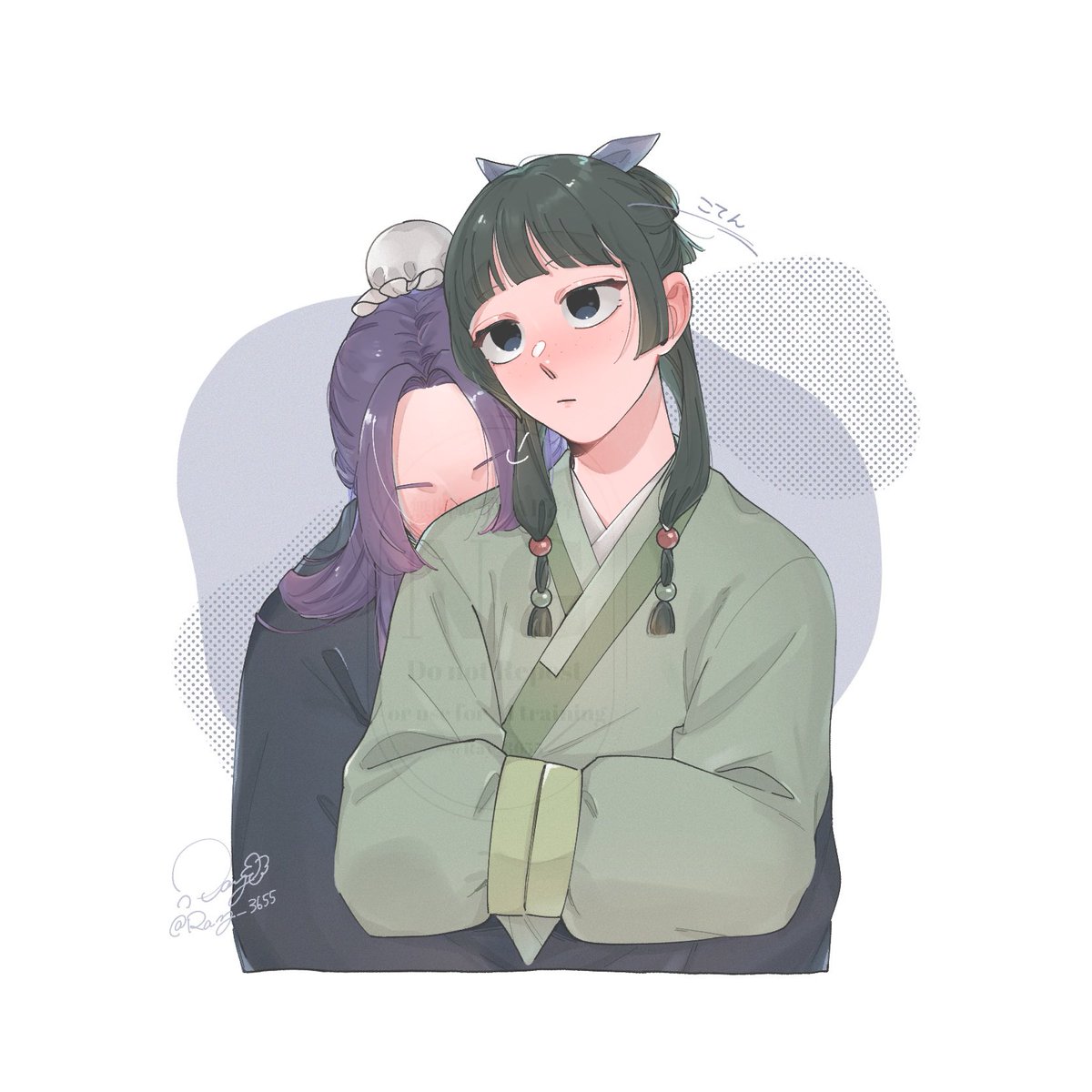 両想いかも…な壬猫🌙🐈

#薬屋FA #壬猫