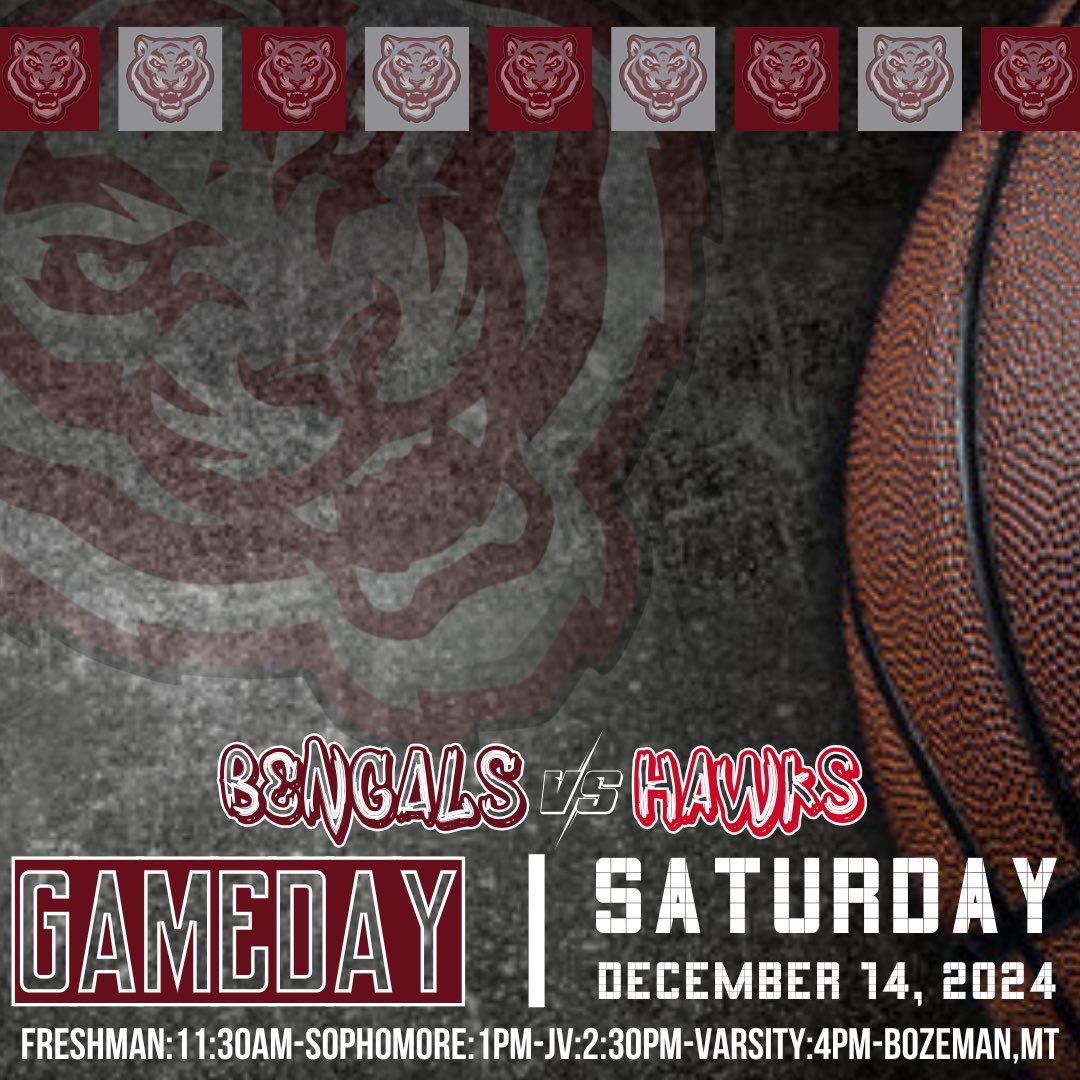 The Lady Bengals 2024-25 season is here!  Helena travels to Bozeman to face the Hawks!
📍 Bozeman High
⏰ 11:30pm, 1pm, 2:30pm, 4pm
📻 KCAP.COM and in Helena on KCAP 950 AM
🎙️ Pregame begins at 3:45pm (approximately)
#mtscores
